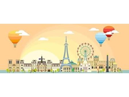 1000pc A Day in Paris Puzzle Cheap