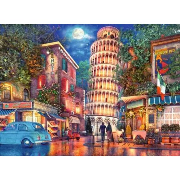 500pc Streets of Pisac Puzzle For Sale