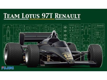 1 20 Lotus 97T 1985 (GP-3) Plastic Model Kit For Cheap